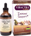 Amber NaturalZ Vabactra Plus bylinné doplnky pre psy, mačky, vtáky, Guinea ošípané, a králiky 