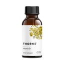 THORNE - vitamín D kvapaliny - vitamín D doplnok - podporuje zdravé kosti a svaly, kardiovaskulárne zdravie a imunitné funkcie* - 1 Fl Oz (30 ml) - 600 Servisov