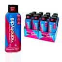 Nanohydr8 Cvičenie Energy Drink s nanotechnológiou pre rýchlu hydratáciu a obnovu elektrolytov, 4 Ounce Shooter, Dragon Fruit Extreme 12 Pack