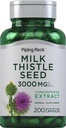 Pipping Rock Milk Thistle Supplement 200 Kapsule 