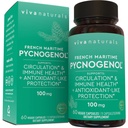 Viva Naturals Pycnogenol - 100mg French Maritime Pine Bark Extract 