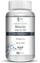 Generic Niacin Vitamín B3 Kapsule - s Flush, Non- GMO, Gluten Free - 90 Kapsule