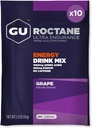 GU energie oktán Ultra Endurance Energy Drink Mix, Vegan, Gluten-free, Kosher, kofeín-free, a Dairy-free n-the-Go Energy for Any Workout, 10 Single-Serving Pakets, Hrozno