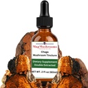 MagMushroom Chaga Mushroom Extract Liquid Tincture, Daily Supplement, Double Extracted for Maximum Potency, 2 Fl. oz., 60 Denné dávky