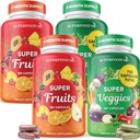 Superfood Ovocie a zelenina Supplement - Ovocie a zelenina Kapsule 100% celé Super ovocie a super zeleninové doplnky a vitamíny, s Olive Leaf (720 počet (pack of 4))