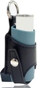 Držiteľ Cestovné puzdro pre Astma Inhaler, Kompaktné puzdro pre praktický inhalátor pre dospelých a deti (iba prípad) (čierna-čierna)