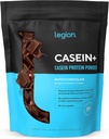 LEGION Casein Protein Powder (Dutch Chocolate) - Slow-Release Micellar Casein Protein Powder - Non-GMO, Gluten-Free & Naturally Sweetened Powder from Grass-Fed Cows (25 Servings)