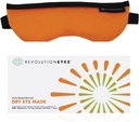 Revolutioneyes Vyhrievaný očný kompres - Moist Heat for Dry Eye Relief, Washable, Reusable & Microwaveable Hot Eye Mask for MGD, Blefaritída Suché oko & Styes with Sterilyes Protection