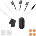 Phitunry 52-Piece načúvacie pomôcky čistenie Kit príslušenstvo Prenosné načúvacie pomôcky Puzdro Vrecková veľkosť s čistiacimi kefkami Nástroje, suché kapsule, Audio Wipes, Deer Velvet Oblečenie a pomoc na sluch Travel Case (Malé)