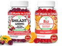 Lunakai USA Made Shilajit & B12 Extra sila Gummy Bundle 
