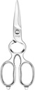 LIVINGO Kuchyňa Kované nožnice Heavy Duty come Apartmán Ultra Sharp Multi-funkčné Nožnice z nerezovej ocele Fľaša otvárač, Nut Cracker 8,5 palca