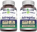 Amazing Formules Astragalus 2000 mg Per Serving Capsules Supplement 