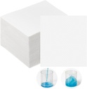 100 ks Vomit Absorbent Pad Jednorazové Barf papier hromadne pre eméza tašky Premení Vomit do gélu Tehotenstvo Nauzea Ranná Choroba Pohyb Car Taxi lietadlo Cestovanie, môže držať 18. 6 Oz / 550 ml