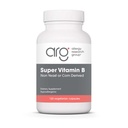 Skupina pre výskum alergie Super vitamín B doplnok - B vitamínový komplex pre mužov a ženy, s vitamínom B12 a B6, vegetariánske kapsule - 120 počet