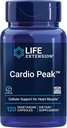 Life Extension Cardio Peak - Hawthorn Extract (Leaf, Flower, Stem) Supplement with Arjuna Extract for Heart Health Support - Dvakrát denne - Gluten Free, Non-GMO, Vegetarian - 120 Kapsule
