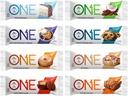 Generic ONE Protein Bars, Sampler Variety Pack, Gluten Free 20g Protein, Iba 1g Cukor, 2,12 Oz Bars (8 počet)