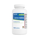 MAJOR SENNA 8,6 mg Prírodné rastlinné laxatíva tablety - vyrobené so Senozidmi - 1000-Count (1-Pack)