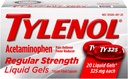 Tylenol Pravidelná sila Tekuté gély, 20 Počet