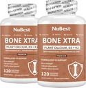 NuBest Bone Xtra Plant-Based Bone Strength Formula s vápnikom, horčík z morských rias, fosfor, vitamín C, K2, D3 