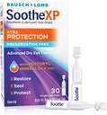 Soothe XP konzervative Free Eye Drops, Xtra Protection Mazacie očné kvapky pre suché oči, Relives Irritation & Chráni pred stratou líc, Advanced Suché očné terapie, jedno použitie injekčné liekovky, 30 Počet