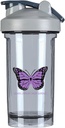 Hodgkin Lymfóm Rakovina Uvedomenie si 18 Ounce fľaša otrasenie mixér dúchavý pred cvičením proteín pretrepe výmenu jedla pretrepáva fľaše 500ML/18 Oz Gray&-1&-1