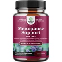 Kompletné bylinné menopauza Supplement for Women - Soy Free Female Hormone Balance Kapsule od Nočné potey Hot Flash & Mood Swings with Dong Quai, Chaste Berry & Black Cohosh Root - 75 gróf balenia