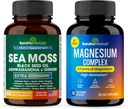 SANDHUHERBALS Sandhu Herbals Sea Moss & Horčík 6 v 1 Complex Supplement Combo 