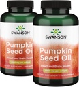 Swanson Pumpkin Seed Oil 1000 Milligrams 200 Sgels 2 Fľaše