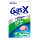 Gas-X Extra sila Chewable Gas Relief Tablets with Simeticone 125 mg, Cherry - 48 Count