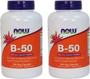 Teraz Foods, B-50, 250 Veg Kapsule (balenie 2)