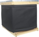 Bee Hive Wrap, Winter Hives Beekeeping Supplies fit 1 Deep Hives with 1 Medium Hive Box, Winter Protection Cover 600D Oxford Izolated Cover, Lightweight, Reusable (81"x15.7")