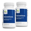 Terry Prirodzene Stroncium - Bone Health & Strength Suplement - Supplement with Vegan Capsulas - with Stroncium Citrate for Superior Absorbtion - 60 Kapsule (Pack of 2)