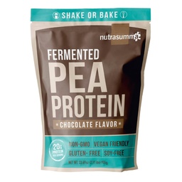 Nutrasumma Pea Protein Powder, Vegan Chocolate Flavor, 100% Plant Based, No Umelé Sladidlá, Non GMO, Gluten Free & Soy Free, 2.11 LB
