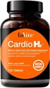 InVite Health Cardio Hx® - Podpora obehového, srdcového a kardiovaskulárneho zdravia - obsahuje horčík, taurín, Hawthorn Berry - 120 tabliet