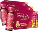 AFC Japonsko Tsubaki Ageless Beauty Collagen Drink z Japonska s 10 000 mg Marine Collagen Peptidy + 500 mg Royal Jelly + Kyselina hyalurónová + Vitamín B & C pre revitalizáciu kože 1.69fl.ozx10sx3