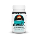 Zdroj Naturals Vitamín D-3 5000 iu podporuje Bone & Immune Health* - 200 Softgels