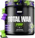 REDCON1 Non Stim & Caffeine Free Pre Cvičenie Powder for Women & Men - Total War Pumpa - s L-Citrulín, Beta Alanine & More - Cvičenie kedykoľvek počas dňa - Kyslý Gummy Bear (10.72 oz)