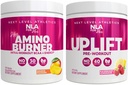 NLA pre jej pre / Intra cvičenie stock (vrátane jej Thermogenickej Amino Mango vášeň a zdvih pred tréningu malinová citróna)