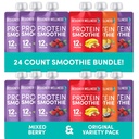 Designer Wellness Protein Smoothies Rôzne balenia a zmiešané Berry Bundle
