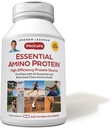 ANDREW LESSMAN Essential Amino Protein 180 Kapsule - Vysoko biologicky dostupný Proteín Zdroj s Essential a rozvetvený reťazec aminokyselín. Podporuje štruktúru a funkciu kľúčových orgánov a tkanív.