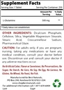 Najlepšie prírodné L-Glutamine 500 mg & L-Citrulín 1500 mg