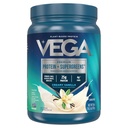 Vega Protein and Greens Protein Powder Krémová Vanilla (11 Servings) 25g Plant Based Protein Plus Veggies, Vegan, Non-GMO, Pea Protein for Women and Men, 1.2lbs