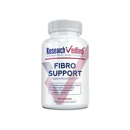 Výskum Overená Fibro Podpora - 90 Kapsule - MSM, horčík, vitamín D3, BioPerine - 1 mesiac Supply - Vegan
