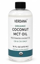 Verdana Organic MCT Oil 16 oz 