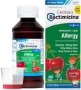 Bactimicina Children as Liquid - Kids Medicine - Age 6 and Over - Sweet Cherry Flavor - 4 Fl OZ