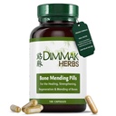 Dimmak bylinné kosť zmenšovanie pilulky- rýchly fraktúra a zlomené kosti lieči doplnok- Advanced TCM Formula s Drynaria- Stres Fraktúra & Osteoblast Support- Organic, Vegan- 500mg 100 Kapsule