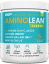 RSP Vegan AminoLean – All-in-One Natural Pre Workout, Amino Energy, Weight Management with BCAAs, Complete Vegan Preworkout Powder, Pineapple Coconut