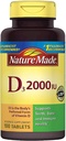 Prírodný vitamín D3 2000 IU tablety 100 ea (balenie 11)