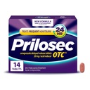 Prilosec OTC, Omeprazol Oneskorené vydanie 20 mg, Kyseliny Redukcia, Liečebné časté pálenie záhy na 24 hodín Relief, Po celý deň, Celú noc *, Pálenie záhy Medicína, 20 mg, 14 tabliet