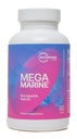 Mikrobiome Labs MegaMarine Omega 3 Fish Oil Supplements - Gut-Specific EPA DHA Omega 3 Supplement with DPA for Gut Health - Support Immune & Gut Barrier Function (60 Softgels)
